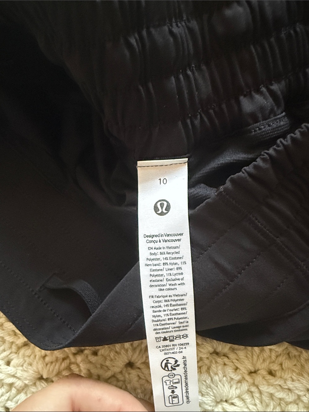 NWT LULULEMON Hotty Hot Short 4” Lined Short - Picture 4 of 4